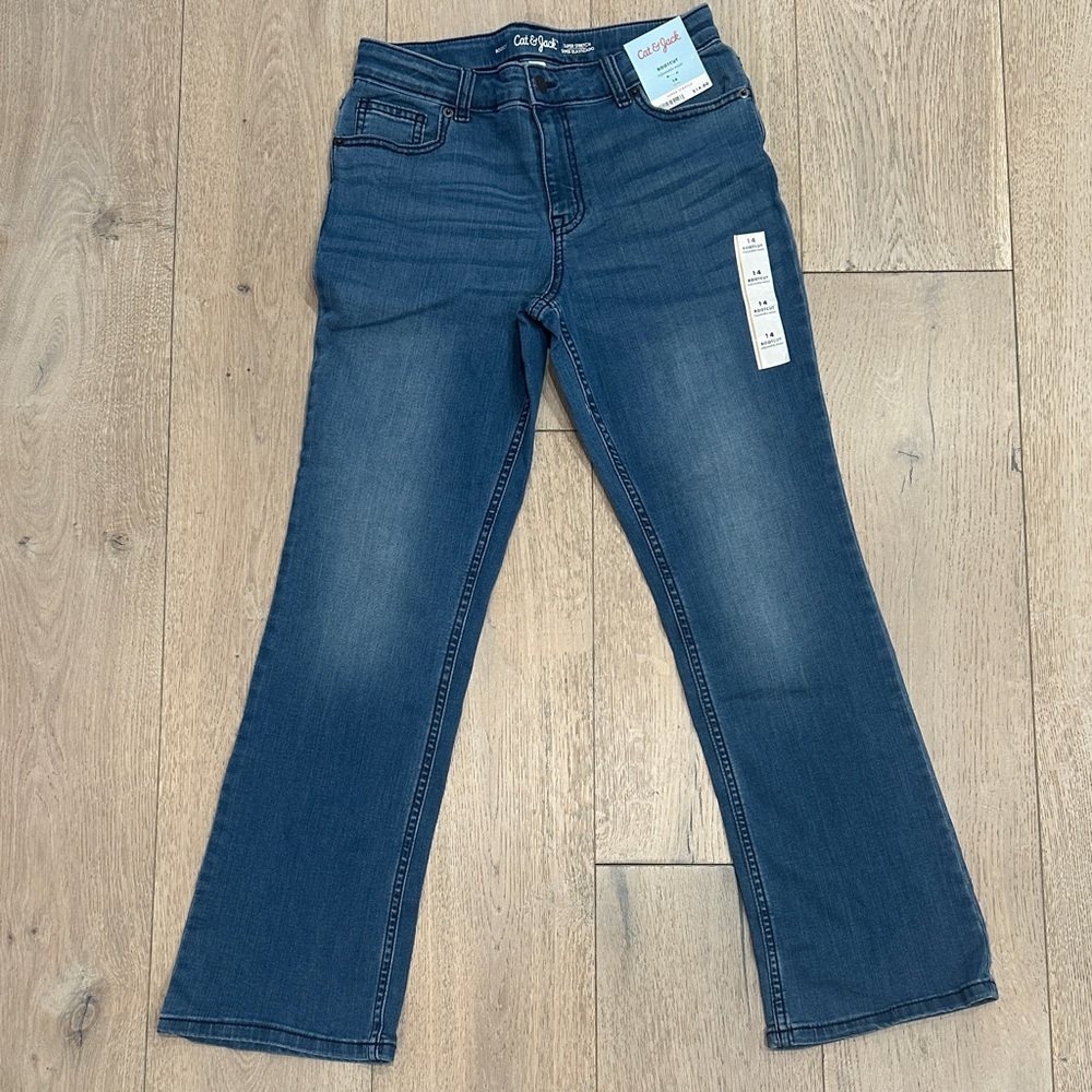 Cat & Jack Kids' Medium Blue Jeans